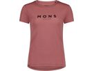 ICON Damen-Merino-Kurzarmshirt / canyon rose / XS