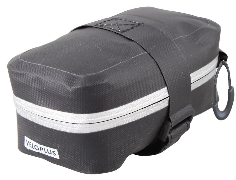 MIKRO H2O wasserfeste Satteltasche / schwarz