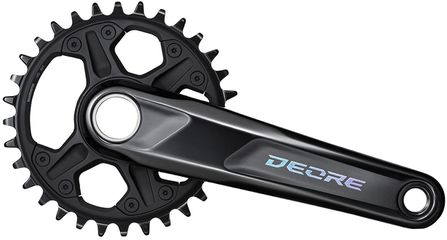 DEORE M6100 1x12, 142/148mm, H / schwarz / 165 mm, 32