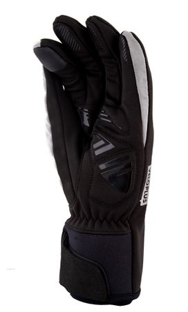 BEAM LIGHT reflektierende Unisex-Softshell-Handschuhe / silber / 3XL=12