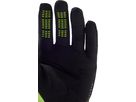 YOUTH DIRTPAW Kinder-Langfingerhandschuhe / flo yellow / L=7