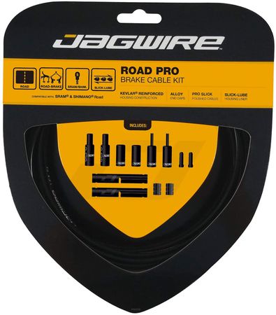 ROAD PRO BRAKE Bremskabelset / black
