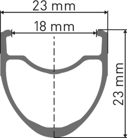 P 1800 SPLINE Laufrad / Black / HInterrad, 28", Rimbrake, Shimano HG, 23mm, 130/5mm