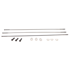 Spoke and Nipple 236mm CX-Ray Straight Pull Qty 3 / black