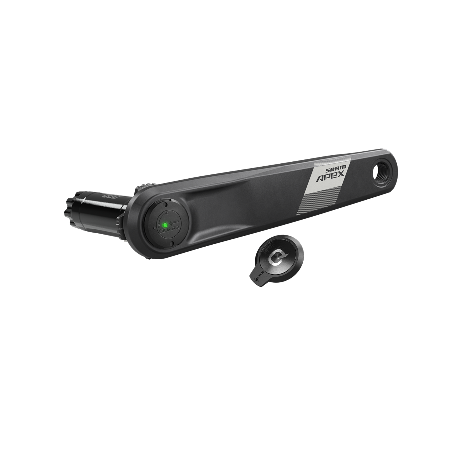 Power Meter Spindle and Left Arm Apex Wide DUB / black / 170mm/No