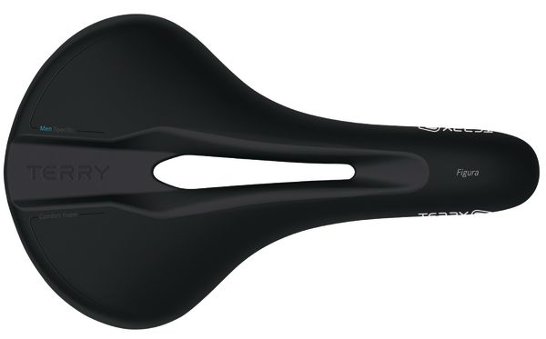 Sattel Figura Man / schwarz / 169 mm, Standard 9-12 cm