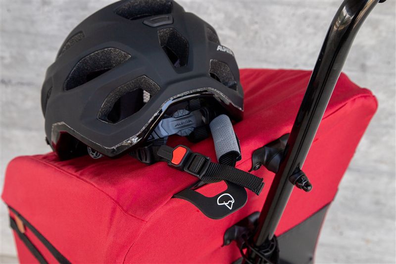 VELOSHOPPER Einkaufswagen / rot