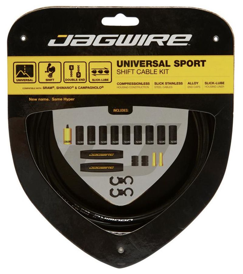 UNIVERSAL SPORT Schaltkabelset / schwarz
