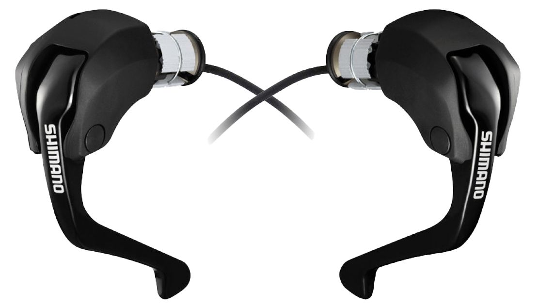 Brems-/Schalthebel Ultegra Di2 ST-R8060 Triathlon/ZF / Schwarz / Paar, 2x11/12, mit Bremskabel, Bremshülle + Hülsen, 138 g