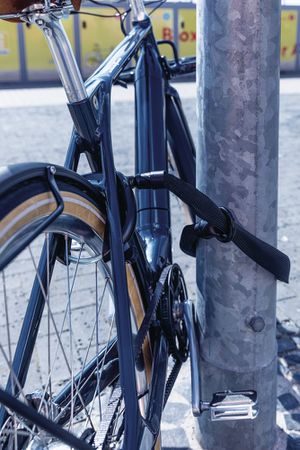 IVYTEX ADAPTOR CHAIN 6KS/85 Adapterkette für Rahmenschlösser / black / 85CM