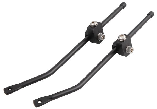 MONTAGESTREBEN-SET / schwarz / 25CM