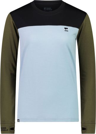 YOTEI BF Damen-Merino-Langarmshirt / riverbed / L
