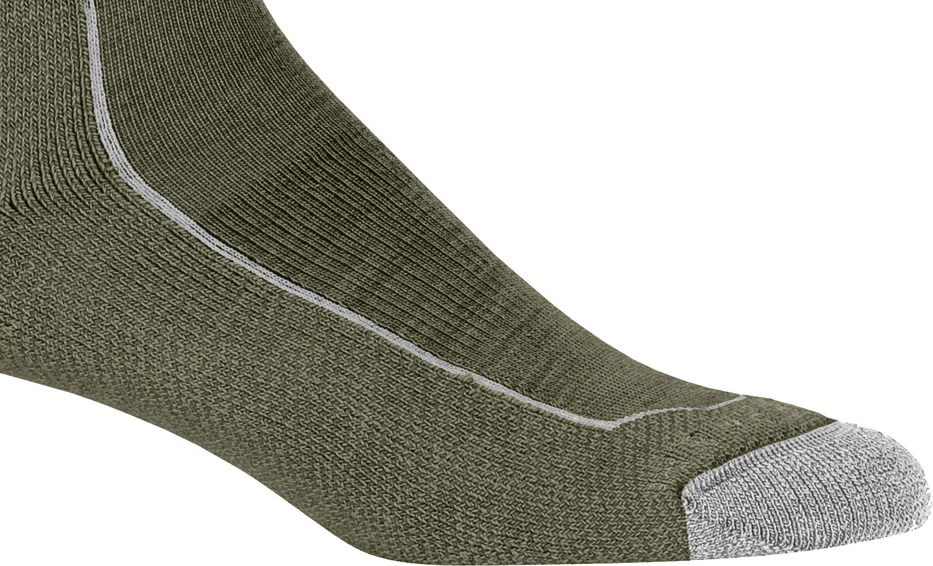 HIKE+ MEDIUM Damen-Merino-Socken / loden/blizzard hthr/snow / S=35-37