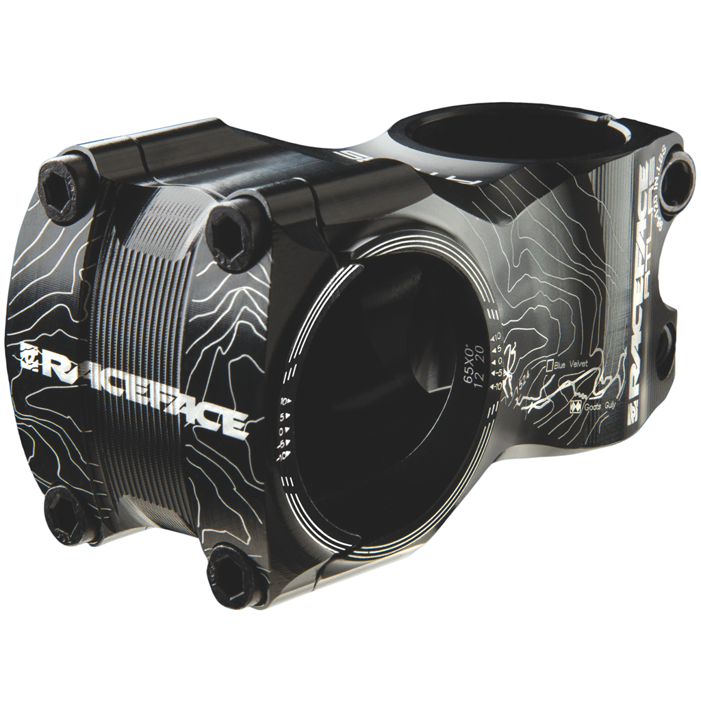 Atlas Alu Stem 35 0° / black / 35mm