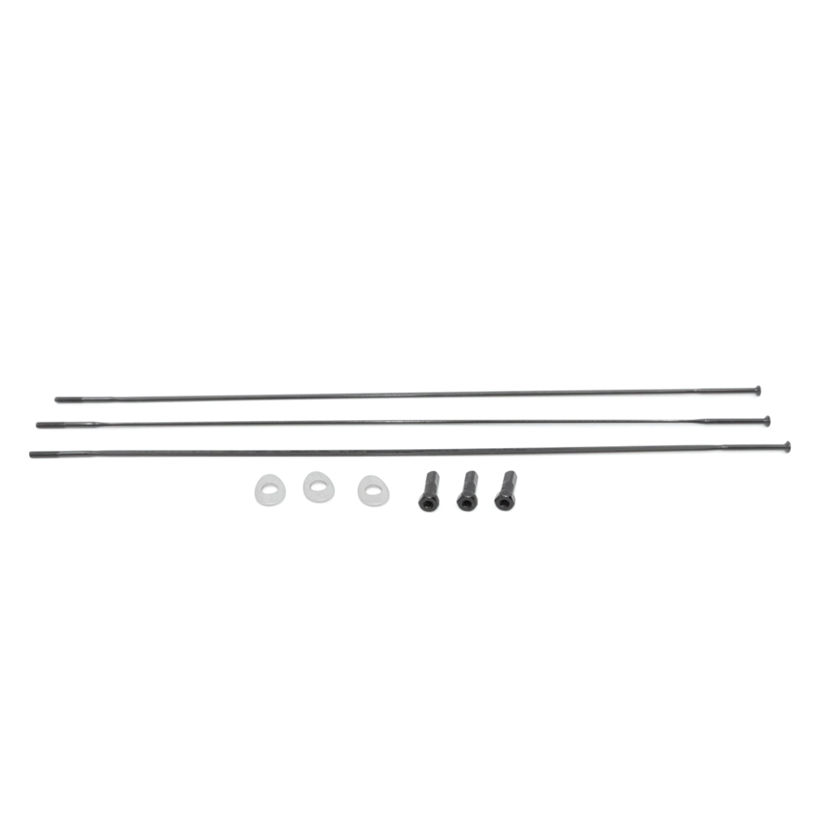 Spoke and Nipple 236mm CX-Sprint StraightPull Qty3 / black