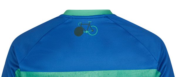 NESTEL Kinder-Kurzarmtrikot / cobalt blue / 164