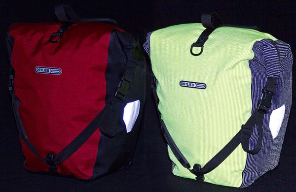 SPORT-ROLLER HIGH VISIBILITY Taschen (Duo) / gelb