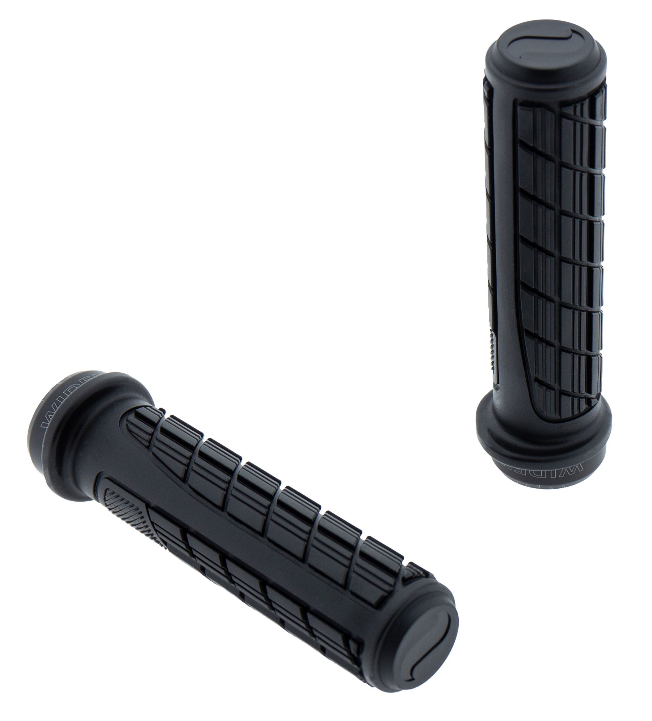 Lenkergriffe The Rock mit Alu Lockring 135mm schwarz / schwarz