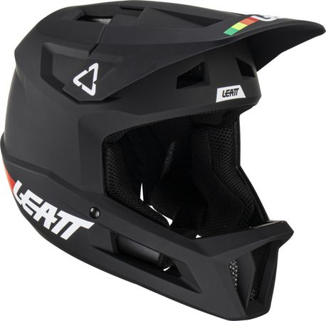 GRAVITY 1.0 Vollvisierhelm, ASTM Downhill zertifiziert / black / M 57-58CM