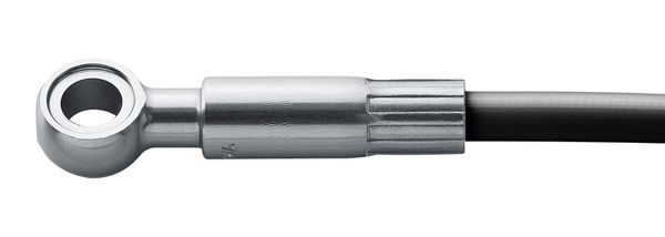 SM-BH90SBLS Bremsleitungs-Set / schwarz / 1000 mm