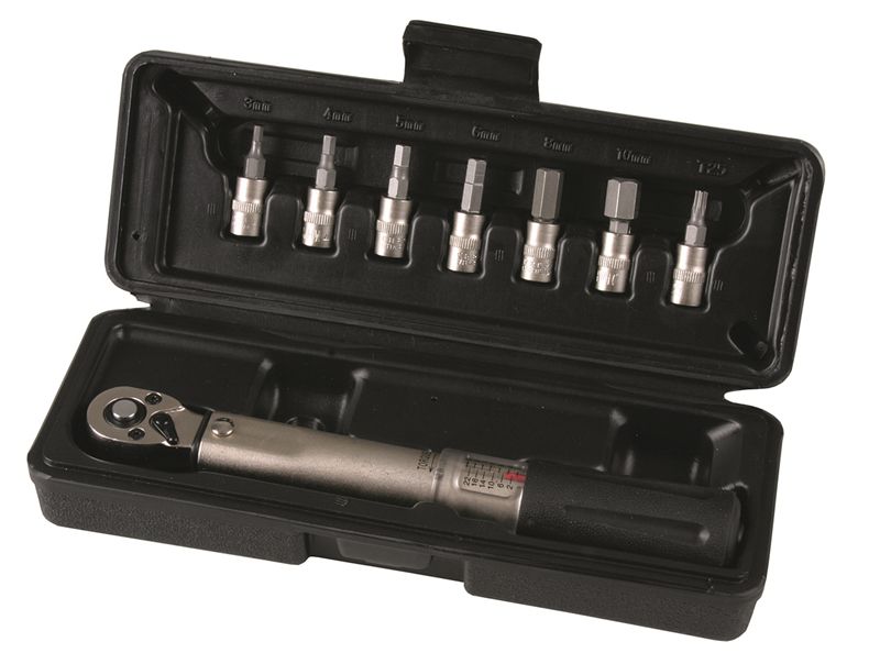 TORQUE SET Drehmomentschlüssel 2-24Nm / silber / 2-24NM
