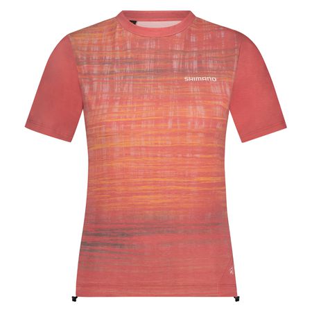 Women Spazio SS JRSY Printed / red / S