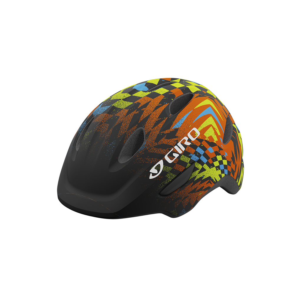 Scamp Helmet / matte black check fade / XS
