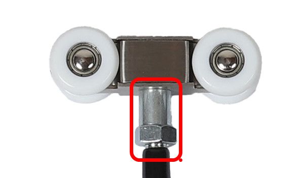 ROLLERFLEX+ Velohängesystem, Reifenbreite bis 2.6" / schwarz / für 4 Velos