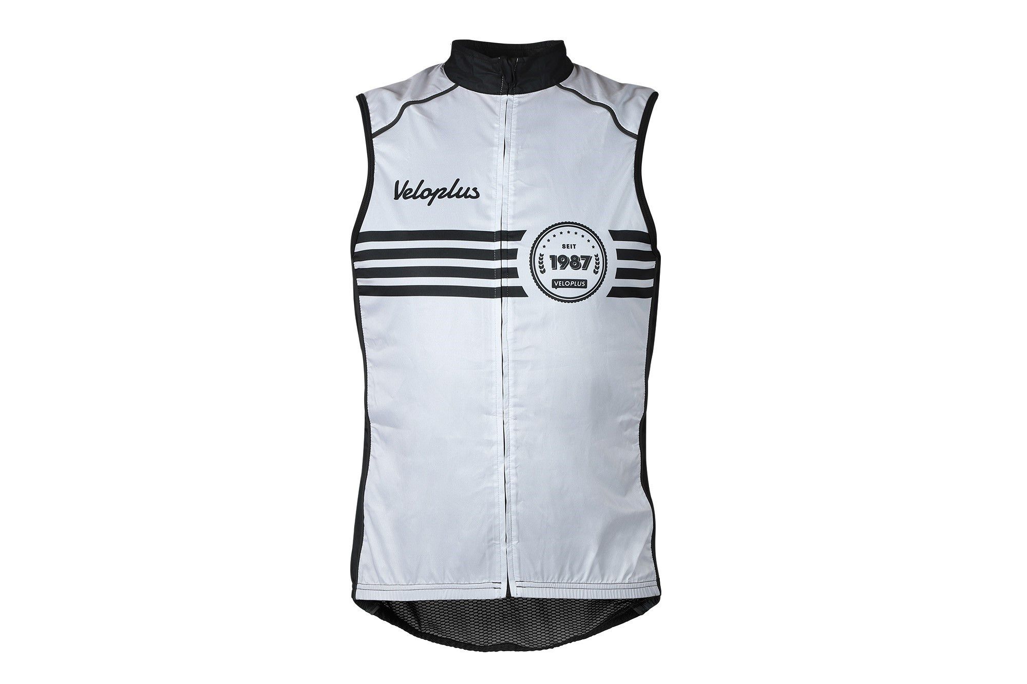 1987 TEAM Herren-Windweste / cool gray / M
