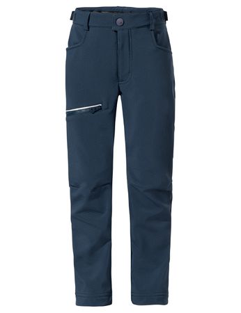 QIMSA Kinder-Softshellhose / dark sea / 158/164