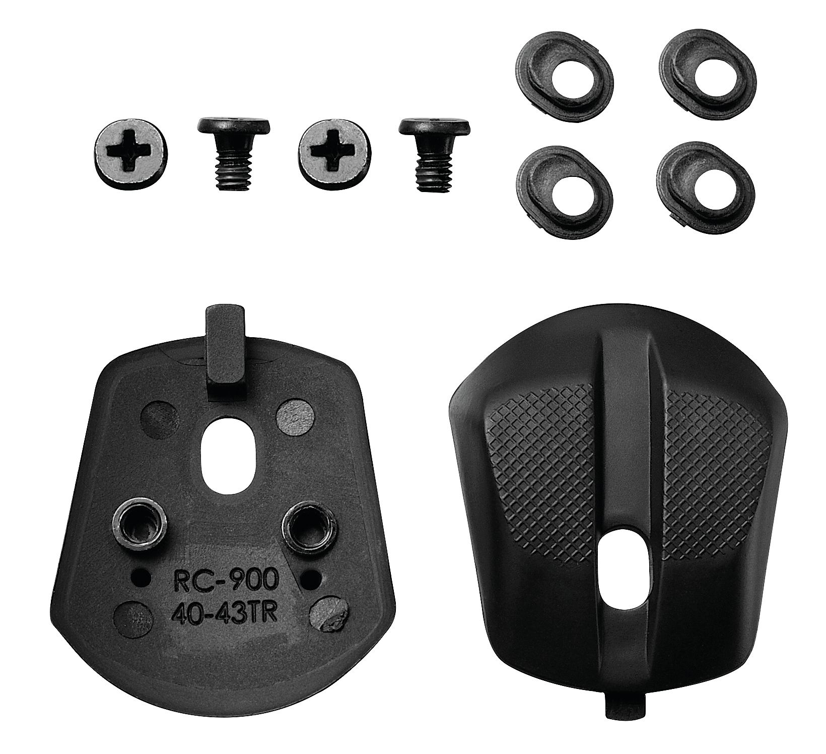Replaceable Heel Pads black (3)