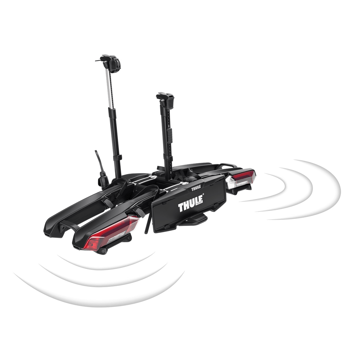 EPOS PARKSECURE Universal-Veloträger / schwarz / für 2 Velos