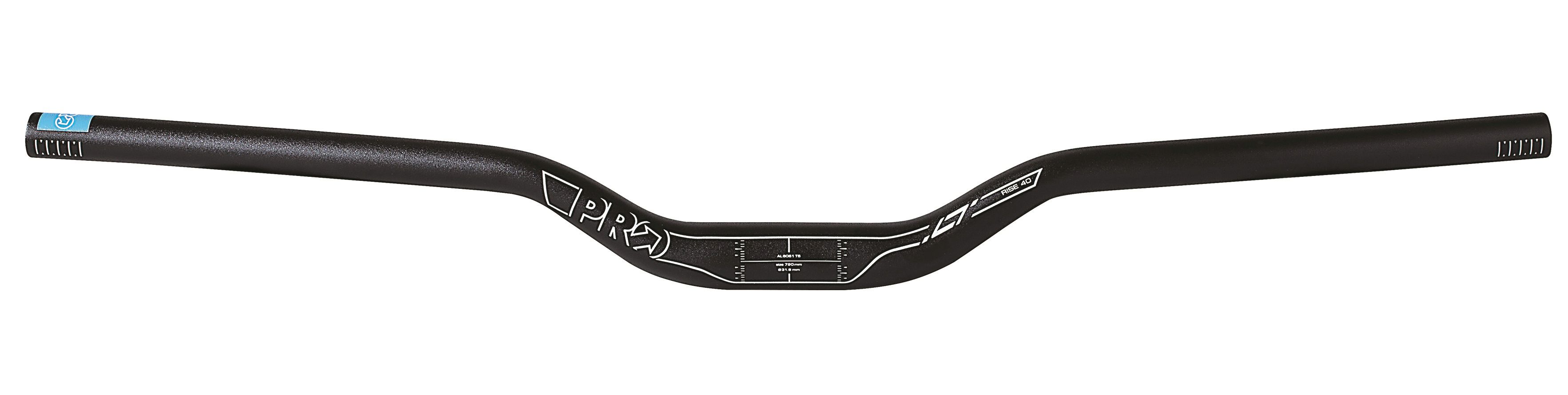 Lenker MTB LT Riser 31.8 mm alu schwarz / schwarz