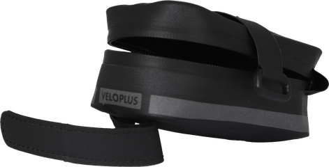 MIKRO H2O Satteltasche / schwarz reflektierend