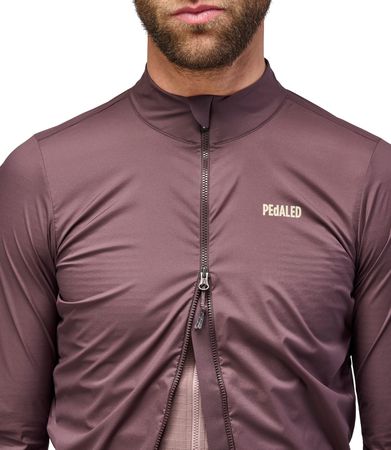 ODYSSEY HIGH VISIBILITY Herren-Gravel-Windjacke / burgundy / XXL