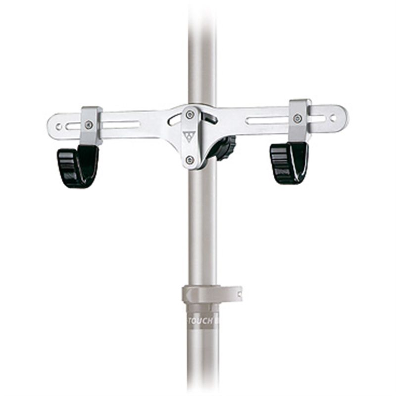 DUAL TOUCH Zweithalterung für oberes Rohr / silber
