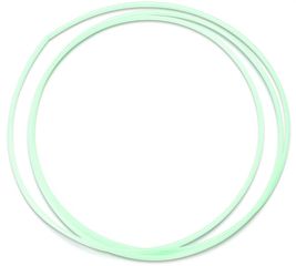 SLICK LUBED LINER Ø 2x2.5mm, Länge 6m, transparent / weiss
