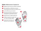 BEAM 2.0 reflektierende Unisex-Handschuhe / schwarz_silber / M