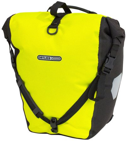 BACK-ROLLER HIGH VISIBILITY Hinterradtasche (Single) / neon yellow - black reflective / 20 L