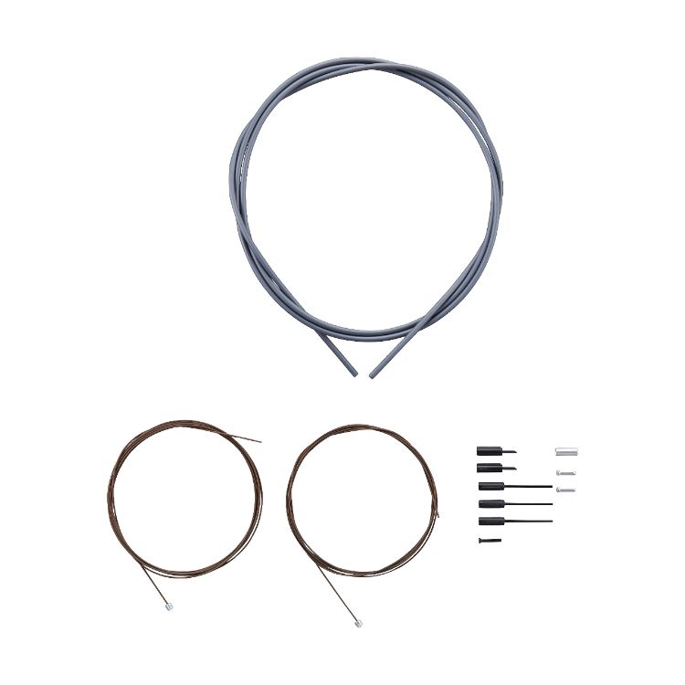 Schaltzug-Set Dura-Ace BC-9000 Polymerbeschichtet / grau