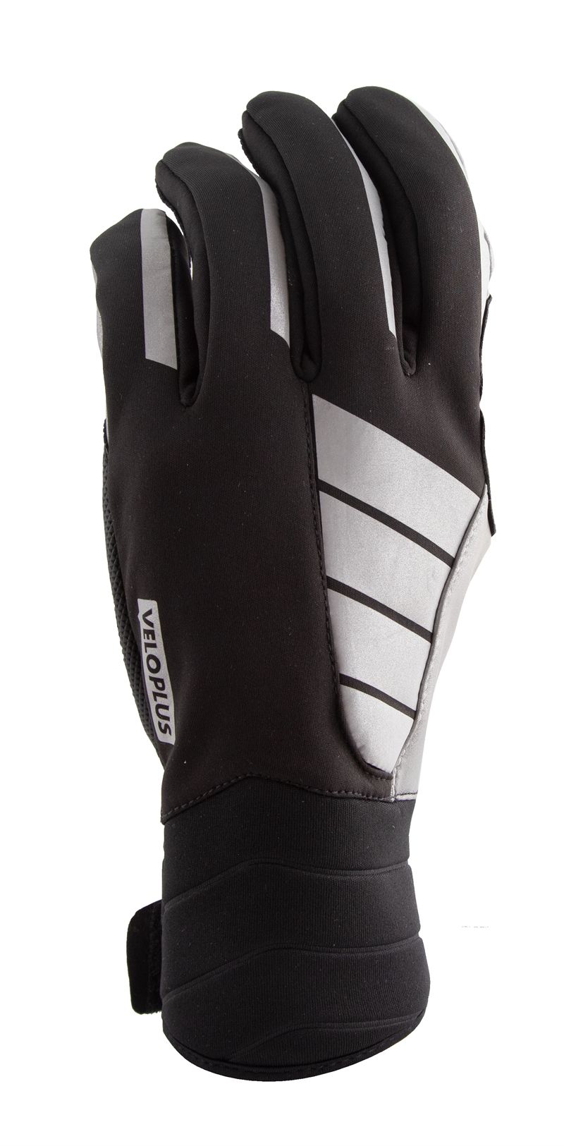 BEAM reflektierende Unisex-Thermo-Handschuhe / schwarz / XS=6