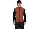 REDWOOD WIND Herren-Merino-Langarmtrikot mit Windschutz / dark copper/black / S