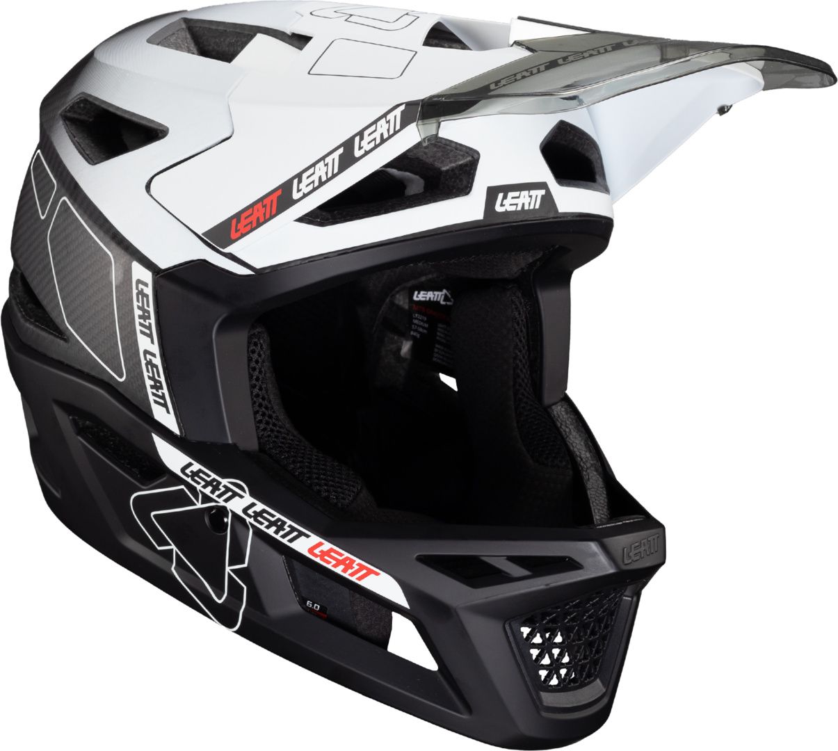 MTB Gravity 6.0 Carbon Helmet / white / L