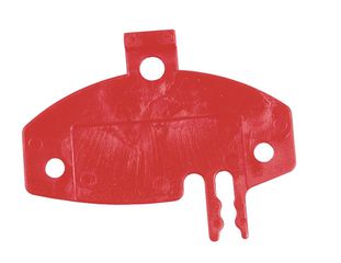 Transportsicherung für Shimano XTR M975/XT M765 Scheibenbremsen / rot