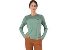 DIVERSION Damen-Merino-Langarmshirt / thyme/cypress / M
