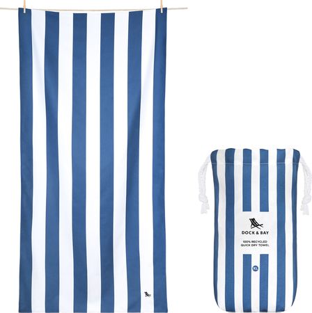 Beach Towels Large / whitsunday blue
