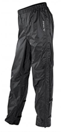 FLUID FULL-ZIP II Unisex-Regenhose / schwarz / 3XL