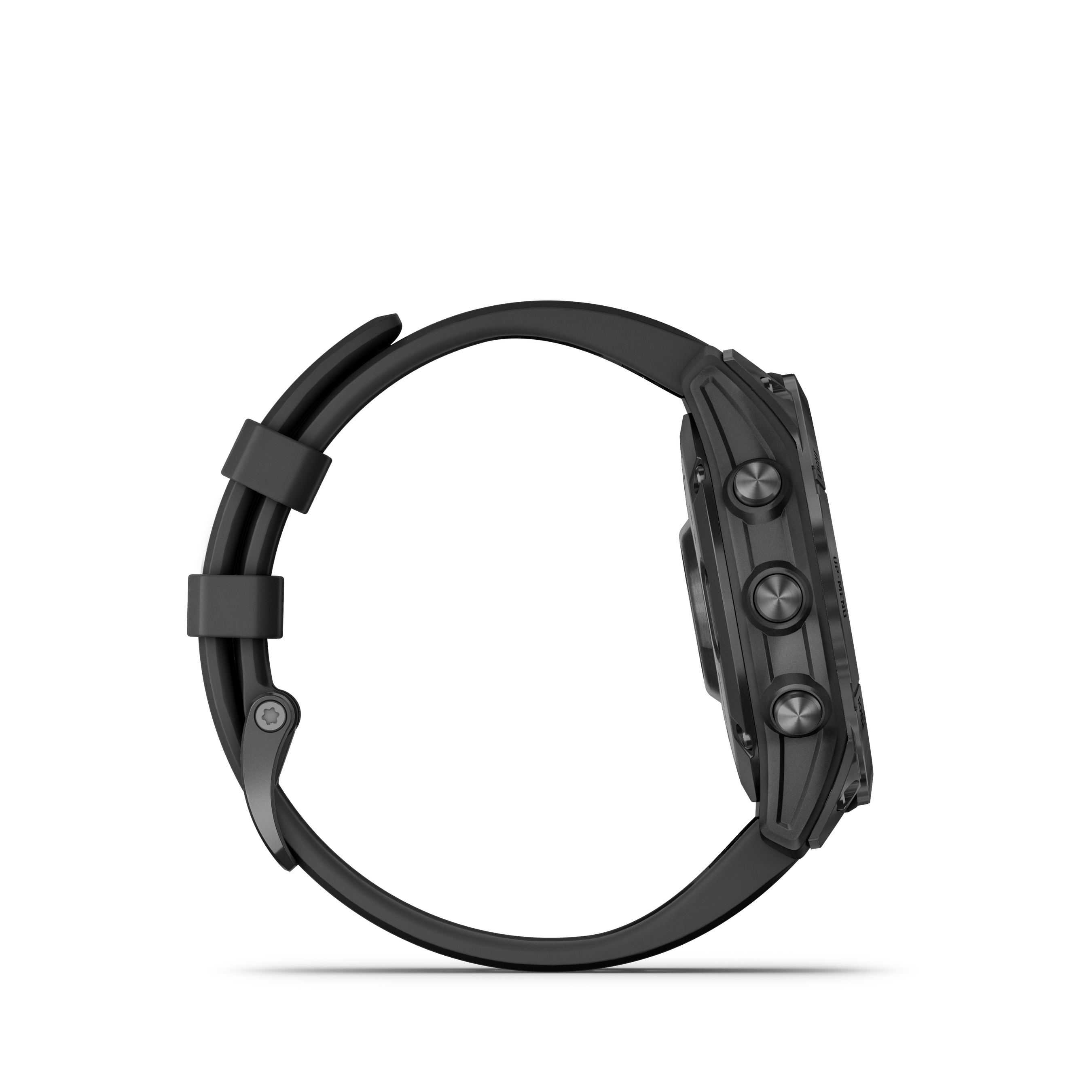 FENIX 7 SOLAR Multisportuhr 47mm / schiefergrau mit schwarzem armband