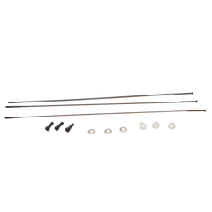Spoke and Nipple 260mm CX-Ray Straight Pull Qty 3 / black