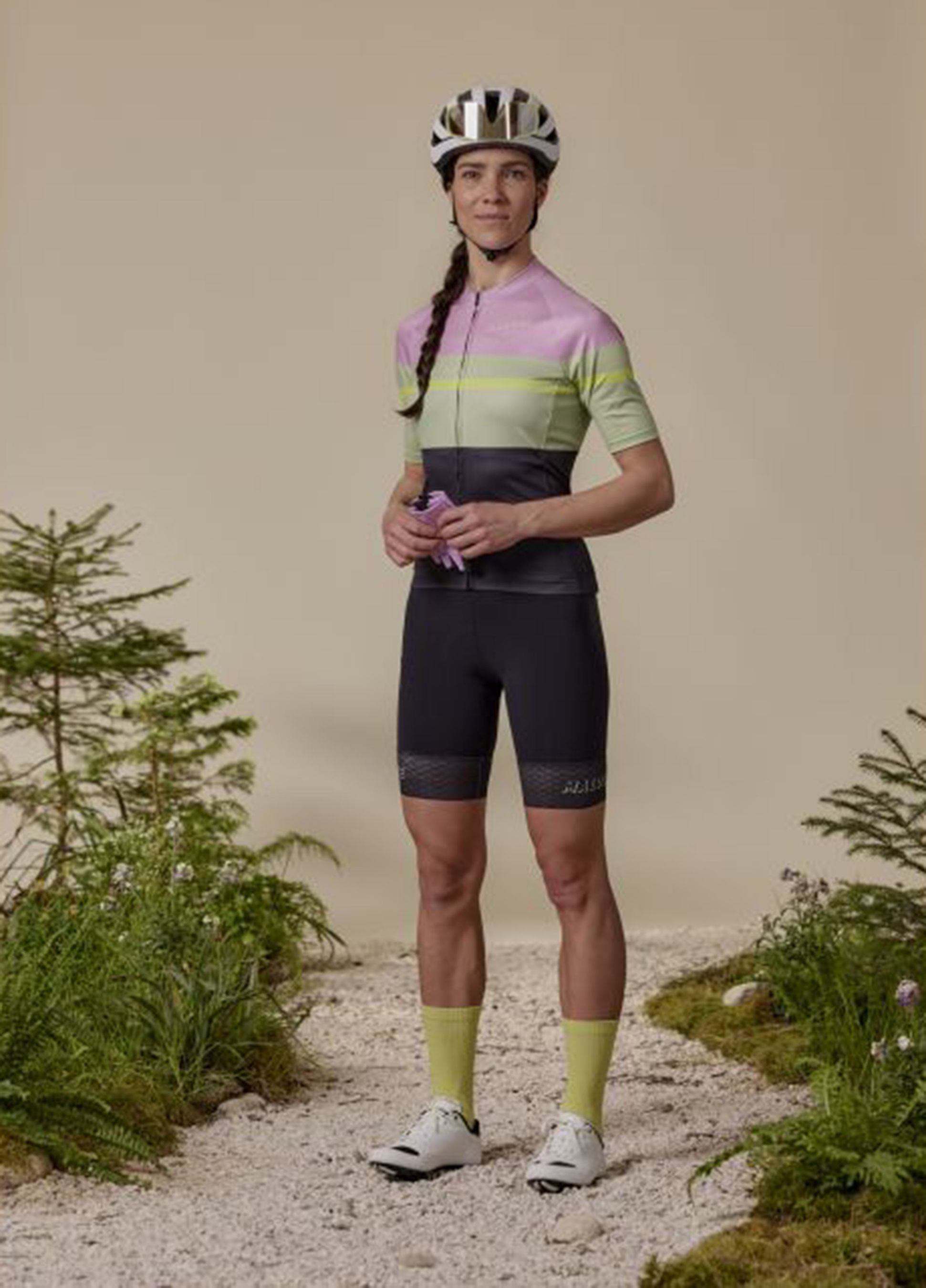 SCHNECKM Damen-Kurzarmtrikot / alpine wooods multi / S